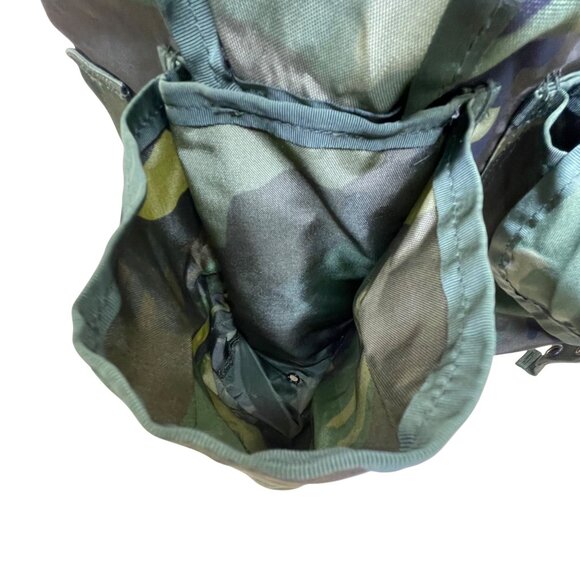 Field Pack Combat Men’s Green Camouflage Adjustable Strap Military Backpack - Picture 9 of 12